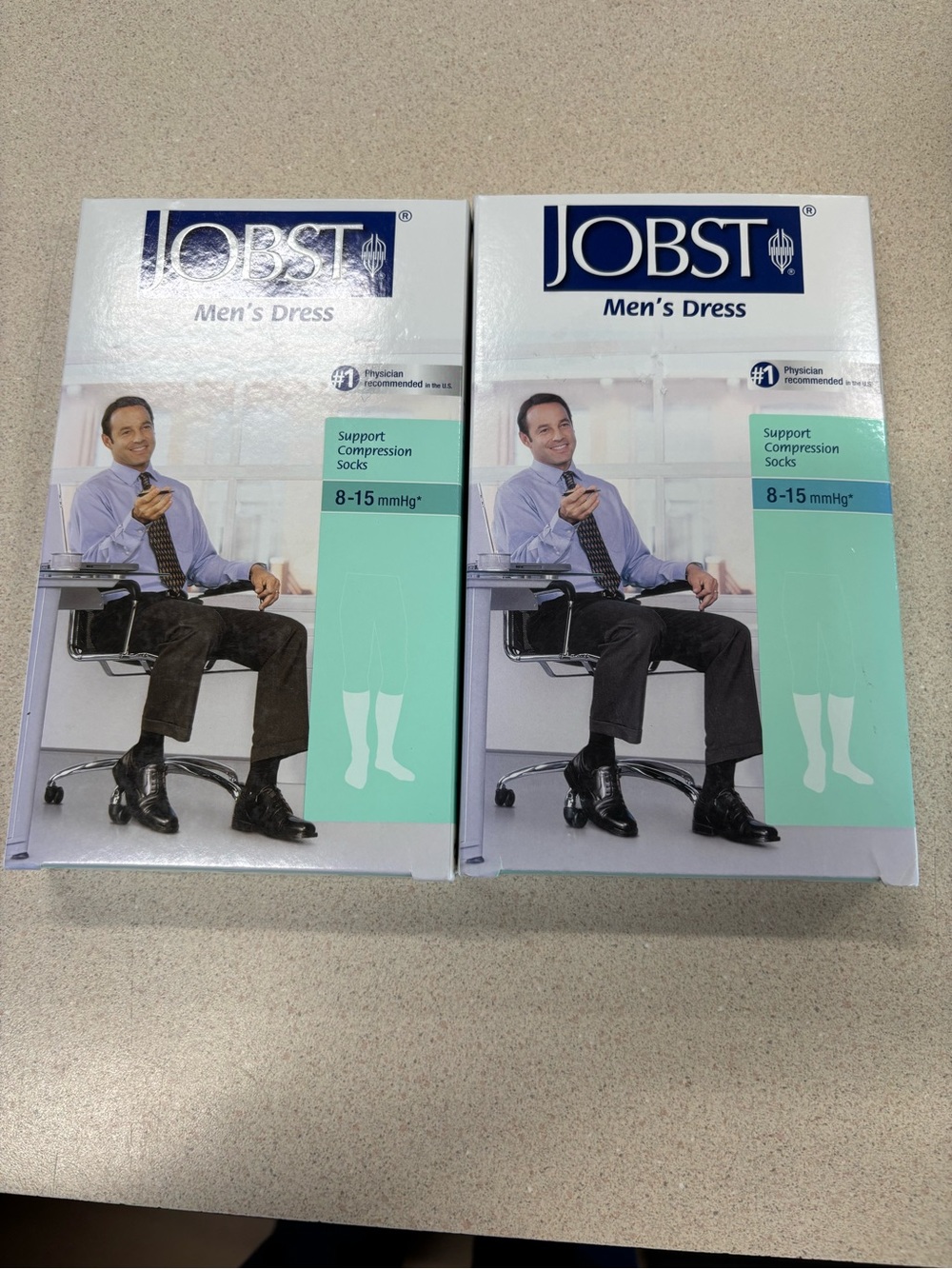 JOBST Men's Dress Support Compression Socks 8-15 mmHg - Mint
